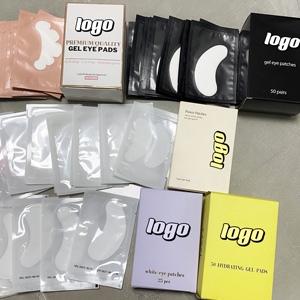 Patchs pour les <span class=keywords><strong>yeux</strong></span> en collagène sans peluches en forme de fleur, marque privée, logo personnalisé, <span class=keywords><strong>hydrogel</strong></span>, patchs pour les <span class=keywords><strong>yeux</strong></span>, pour les extensions de cils - Product Image 1