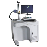 Machine de marquage laser à fibre SUKE 30W/100W/50W, gravure laser profonde 3D sur métal/aluminium avec prise en charge DXF/PLT, refroidissement par eau