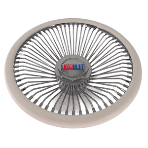 New Steel Wire Wheel Chrome/Gold 64 Spoke Custom Spoke Style Steering Wheel - Product Image 1