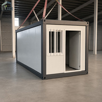 Conteneur modulaire préfabriqué portable de 20 pieds pour camp de travailleurs / bureau de chantier / hébergement