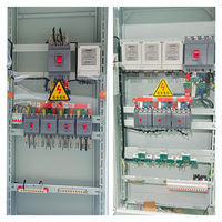 Tableau de distribution électrique temporaire basse tension en acier sur mesure IP54 pour équipement de distribution d'énergie en construction intérieure