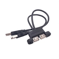 Kustom kabel USB RCA Audio mobil adaptor penghubung kabel untuk sistem Stereo pemutar CD 2 saluran kabel sinyal Audio suplai pabrik