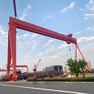 Grue portique à double poutre pour la construction navale, grue Goliath montée sur <span class=keywords><strong>rail</strong></span> lourd, 2000 tonnes, moteur PLC, pour chantier naval, bassin de chantier et passerelle de chantier - Product Image 1