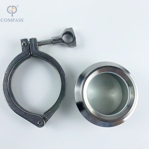 DN15 TC34MM SS304 ABRAZADERA SANITARIA DE ACERO INOXIDABLE con VISOR - Product Image 2