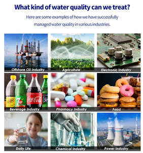 Système de purification d'eau par osmose inverse industriel avec contrôle PLC intelligent pour l'industrie chimique et textile - Product Image 2