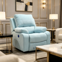 Fauteuil inclinable électrique de style européen, fauteuil individuel pour home cinéma, canapé de loisirs fonctionnel pour salon, vente en gros