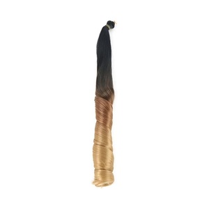 Capelli Sintetici Lisci e Ondulati per Trecce, Extension per Capelli Ricci a Spirale Stile Francese - Product Image 5