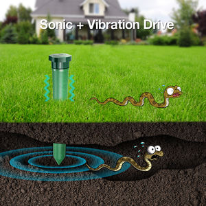 طارد الثعابين الإلكتروني الخارجي المقاوم للماء بالموجات فوق الصوتية الذكية، الأقوى في الاهتزاز، مع التسليم في الموعد المحدد - Product Image 2