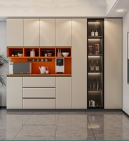 Mueble de Salón de Lujo Personalizado con Estructura de Madera Maciza Estable para Decoración de Hogares de Alta Gama