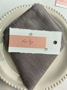 Elegant Personalized Wedding Name <b>Cards</b> Custom <b>Table</b> Place <b>Cards</b> Guest Seating Decoration - Product Image 2
