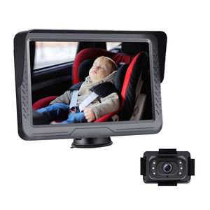 Usine OEM 170 degrés 5 pouces Vision nocturne kit de moniteur de caméra de voiture pour bébé système vidéo de voiture pour siège arrière - Product Image 2