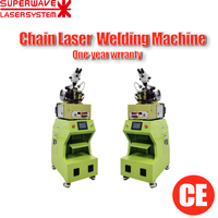 Machine de soudage laser automatique à grande vitesse pour la fabrication de bijoux, équipement industriel