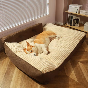 Orthopädisches Memory-Foam-Haustierbett Ultra-Suede Langlebige Schlafmatte für Haustiere - Product Image 5