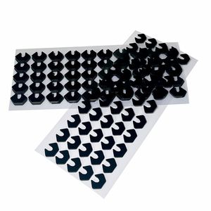 Customized Irregularly Shaped Single-sided Self-adhesive <b>Silicone</b> <b>Rubber</b> Shim - Product Image 3