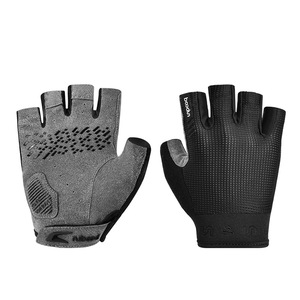 Bicycle Gloves For Men Black Mesh Breathable Summer Riding Gloves - Product Image 1