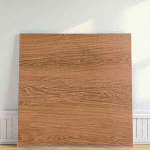 600x600mm 레드 다크 브라운 재고 프로모션 골동품 매트 우드 그레인 대리석 영감 바닥 벽 질감 미끄럼 방지 도자기 타일 - Product Image 1