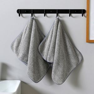 Wholesale Antibacterial Bamboo Charcoal Fiber Towel Coral Fleece Head <b>Mop</b> Beauty <b>Dry</b> Hair Towel Soft Absorbent Gift Towel - Product Image 2