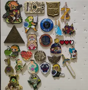 Majora'S Mask Witch Metal Enamel Pins Lot Zelda Wizard Cartoon Anime Lapel Pin Soft Hard Enamel Pin Custom Screen Printing
