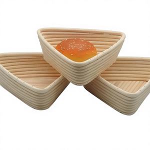 Juego de Cestas Ovaladas Premium de Ratán para Fermentación de Pan, para Panadería con Levadura Natural, Ecológico, Proveedor OEM - Product Image 1