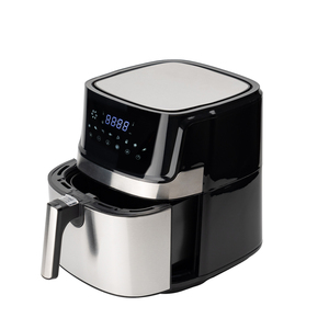 Freidora de aire saludable eléctrica inteligente de 1700W con cesta, freidora de acero inoxidable de forma cuadrada para el hogar, fácil de operar - Product Image 3