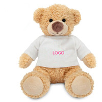 Dernière collection en gros d'ours en peluche de haute qualité 15cm/20cm/25cm avec T-shirt
