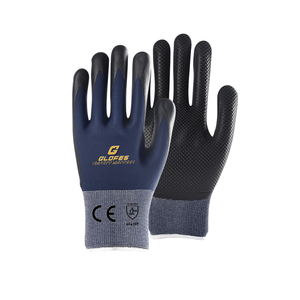 Gants de sécurité à pointe de diamant de haute qualité Gants de travail antidérapants en nylon microfoam résistants à l'usure pour la réparation d'entretien de voiture - Product Image 1