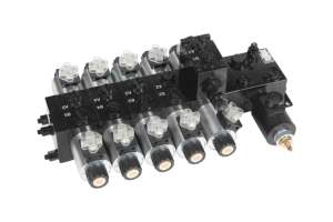 油圧電磁弁付き油圧制御弁12V電気油圧方向弁 - Product Image 4