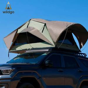 <span class=keywords><strong>Tente</strong></span> de toit souple et compacte pour voiture, échelle, coque rigide, camping, camion, toit rigide, <span class=keywords><strong>tente</strong></span> de toit <span class=keywords><strong>Ikamper</strong></span> Alu Cab - Product Image 2