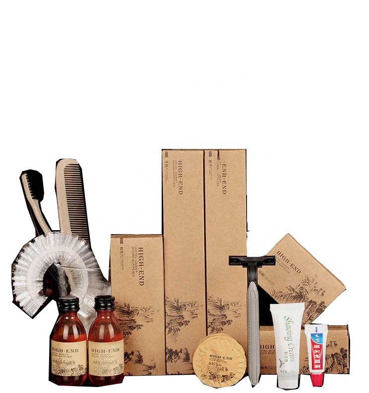 Экологически чистый непрерывный набор стоматологических принадлежностей, одеяло для отеля 5 звезд, туалетные принадлежности, Набор принадлежностей для отеля с одноразовой бумажной упаковкой