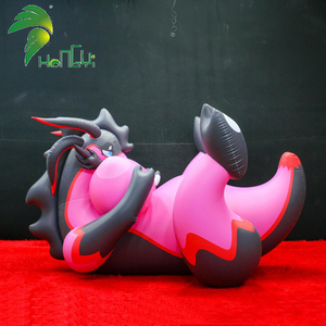 2025 HongYi PVC Inflatable rồng kêu cót két tùy chỉnh hồ bơi SPH rồng - Product Image 2