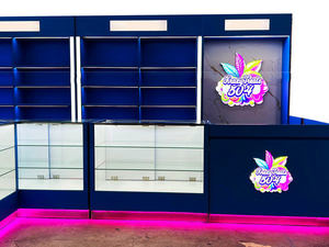 Meilleur vendeur original, présentoir à fumée, fournitures pour magasins de tabac, présentoir de comptoir pour dispensaire de tabac, vitrine - Product Image 4