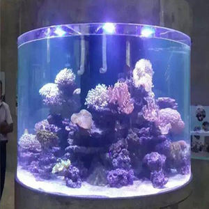 <span class=keywords><strong>Aquarium</strong></span> marin cylindrique sur mesure de <span class=keywords><strong>300</strong></span> gallons en gros à vendre - Product Image 1