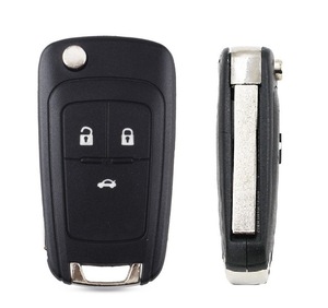 Clé de voiture sans fil HYQIES pour Chevrolet Cruze/<span class=keywords><strong>Malibu</strong></span>, remplacement de clés de véhicule avec lame HU100, chipset ID46, 433 MHz, du fabricant - Product Image 1