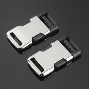 Metal Buckle Zinc Alloy 20mm <b>Sliding</b> Buckle For Belts Bag Accessories Durable Adjustable - Product Image 2