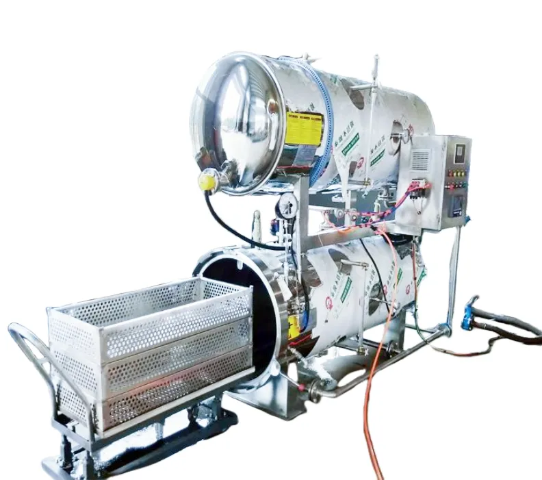 Machine facile de stérilisation de marmite d'autoclave d'opération avec le rendement élevé