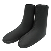 Chaussettes épaisses personnalisées en néoprène avec peau lisse semelle imperméable antidérapante pour plongée surf chasse pieds nus confort et chaleur