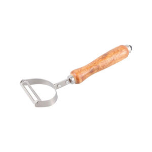 Éplucheur de légumes et de fruits en acier inoxydable argenté, écologique, outils de cuisine - Product Image 1