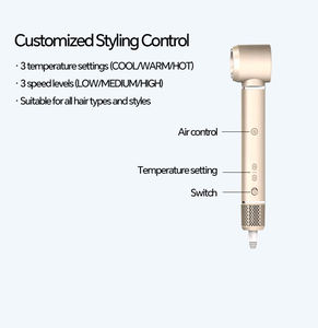 Caja de Regalo de Estilizador de Cabello 7 en 1 de 1300W, Cepillo de Aire Caliente, Secador de Cabello con Rizador, Rizador de Tres Torres de 36mm, Rizador de Ondas Francesas - Product Image 6
