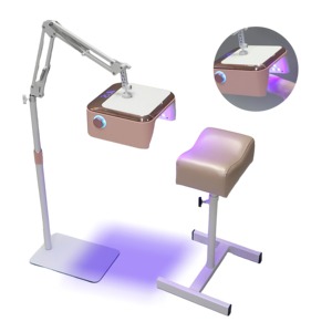 Sèche-ongles professionnel sans fil rechargeable Langma NLS19 2025 noir et or à LED UV pour salon, double main, longueur d'onde 365 nm - Product Image 3