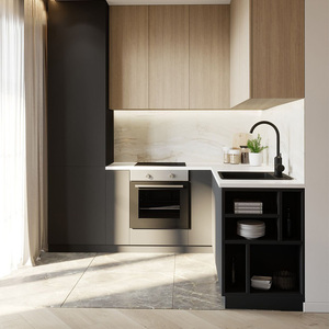Modern <strong>Kitchen</strong> with Countertop for Apartment Use <strong>Kitchen</strong> Cabinets Ready to Assemble <strong>Small</strong> Modular <strong>Kitchen</strong> <strong>Cupboards</strong> - Product Image 5