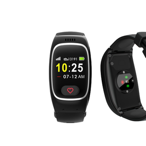 Trendige IP68 Medizinische Smartwatch SOS Sturzerkennung 4G LTE 5-10 Tage Akkulaufzeit TFT Android iOS Kompatibel Kunststoff Silikon - Product Image 1