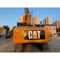 Excavatrice sur chenilles CAT 325D d'occasion des États-Unis, excavatrice hydraulique Caterpillar 325DL d'occasion, engin lourd de taille moyenne pour travaux routiers et miniers