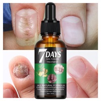 Traitement antifongique pour ongles Jaysuing à base de plantes avec extrait de gingembre, réparation et renforcement des cuticules en 7 jours, produits de soin des ongles