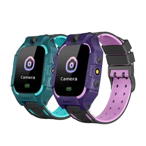 Original Q19 crianças relógio inteligente Z6 smartwatch IP67 à prova d' água sim cartão chamada relógio Monitor de frequência cardíaca LBS posicionamento rastreador