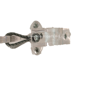 Poignée de bus transparente durable en plastique ABS, poignée intérieure automobile, poignée de traction pour passagers de camion, main courante d'assistance - Product Image 4