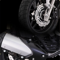 Газовый скутер ADV 200cc с ЖК-дисплеем, двигателем с водяным охлаждением, EFI, ABS, дисковыми тормозами, автоматической коробкой передач, максимальная скорость 120 км/ч, 4-тактный.
