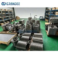 Système de refroidissement de boissons par refroidisseur d'eau à air de 15 CV pour ligne de remplissage de boissons gazeuses