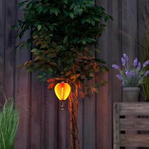 منطاد هواء ساخن صغير رائع IP65 مقاوم للماء LED مع مستشعر ضوء لتزيين الحديقة الاحتفالية - Product Image 4