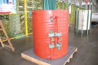 Bobina de Inducción de Cobre Refrigerada por Agua Compatible con Fuente de Alimentación de Frecuencia Media IGBT para Horno de Fusión