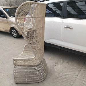 Đồ Nội Thất Ngoài Trời <span class=keywords><strong>Wicker</strong></span> Hiện Đại <span class=keywords><strong>Patio</strong></span> Cao Trở Lại Ghế Ngoài Trời Poolside <span class=keywords><strong>Wicker</strong></span> Ghế Mây Vườn Ghế - Product Image 2